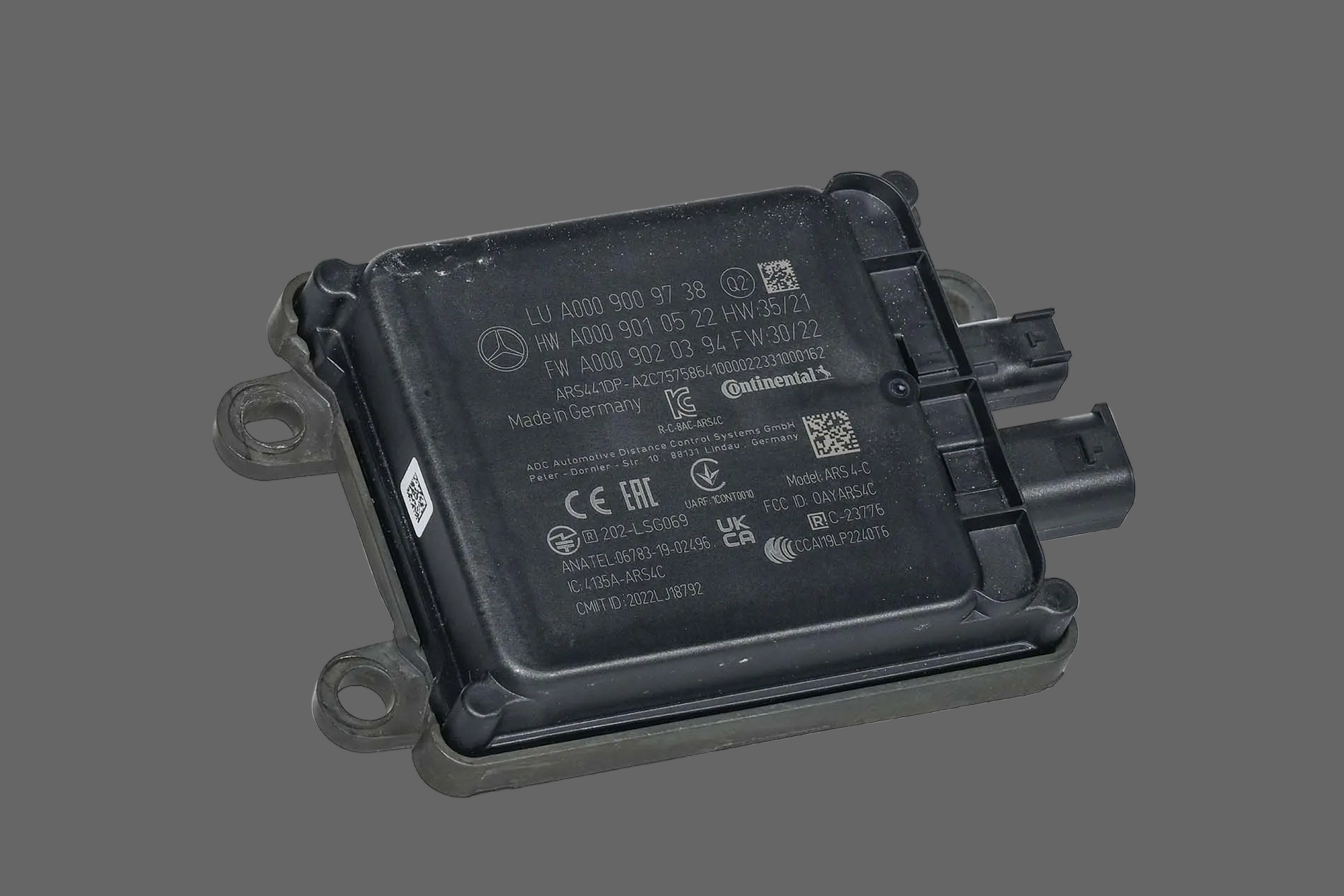 MERCEDES W223 W206 RADAR DISTRONIC A0009009738
