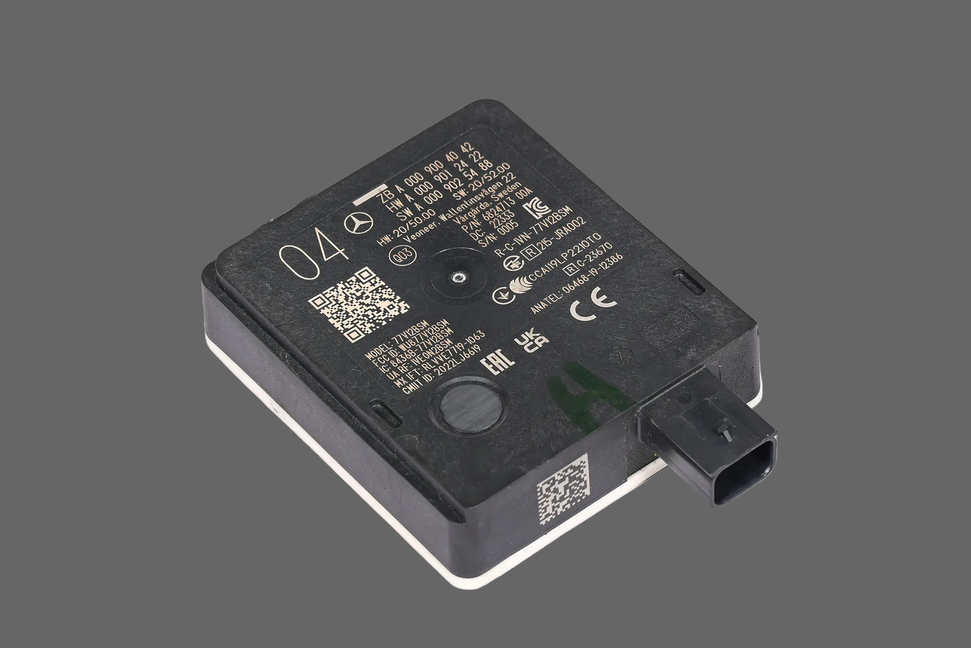 MERCEDES W223 MAYBACH X223 R232 CZUJNIK RADAR SENSOR A0009004042
