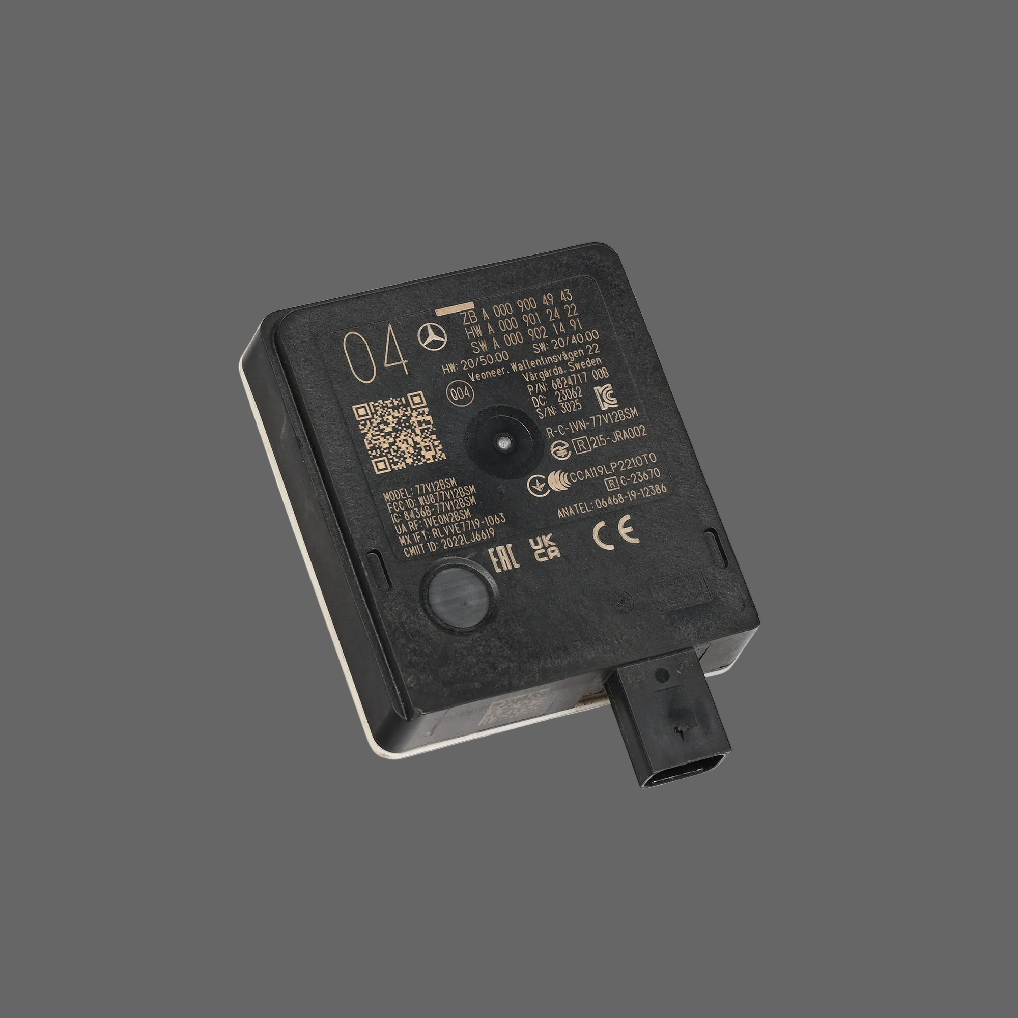 MERCEDES W223 X223 X254 V295 V297 X296 CZUJNIK RADAR SENSOR A0009004943