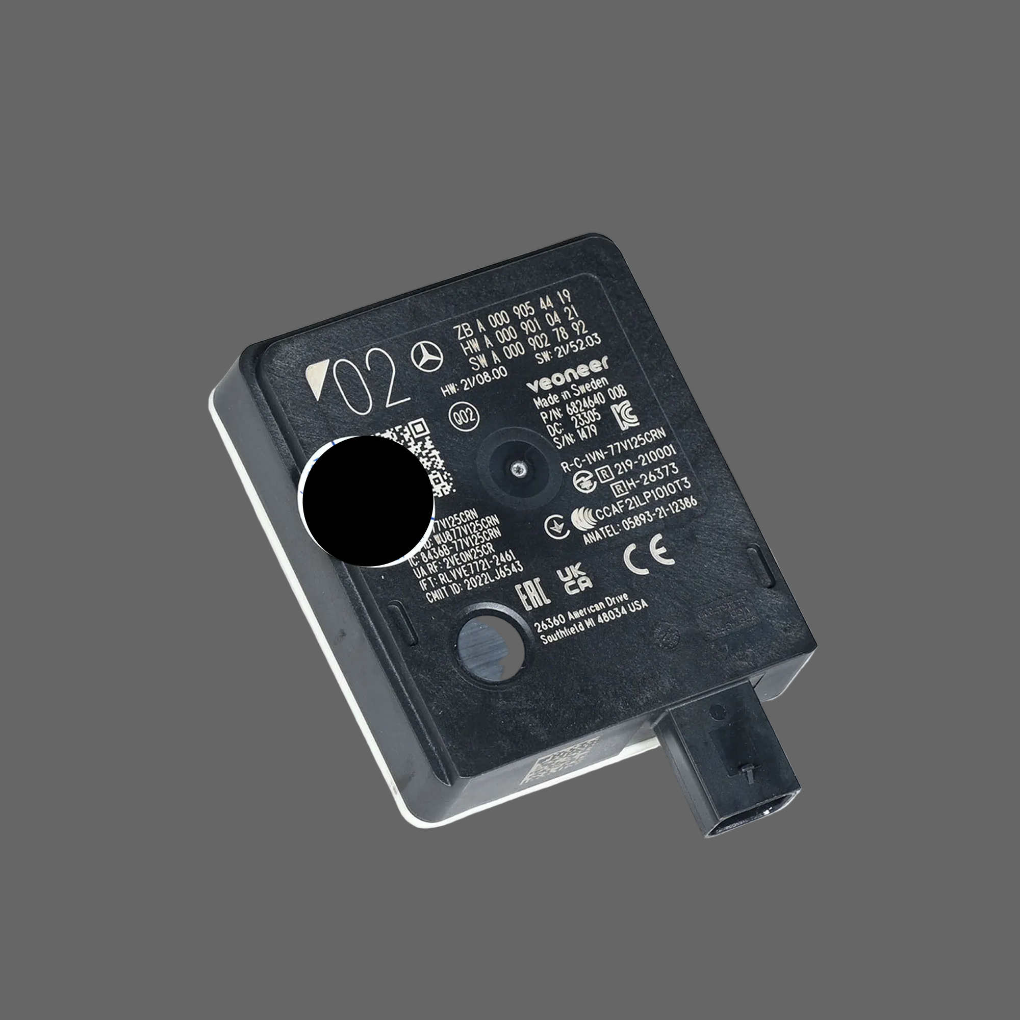 MERCEDES W223 W206 X223 R232 X254 X294 CZUJNIK RADAR SENSOR  A0009054419