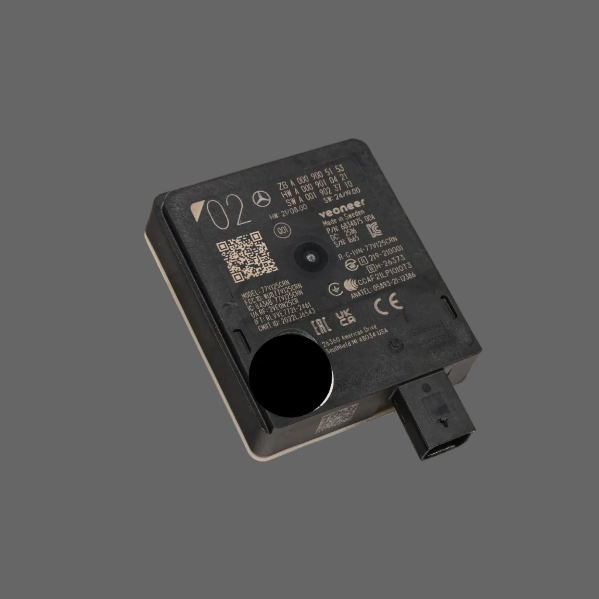 MERCEDES W223 V295 X296 CZUJNIK RADAR SENSOR A0009005153