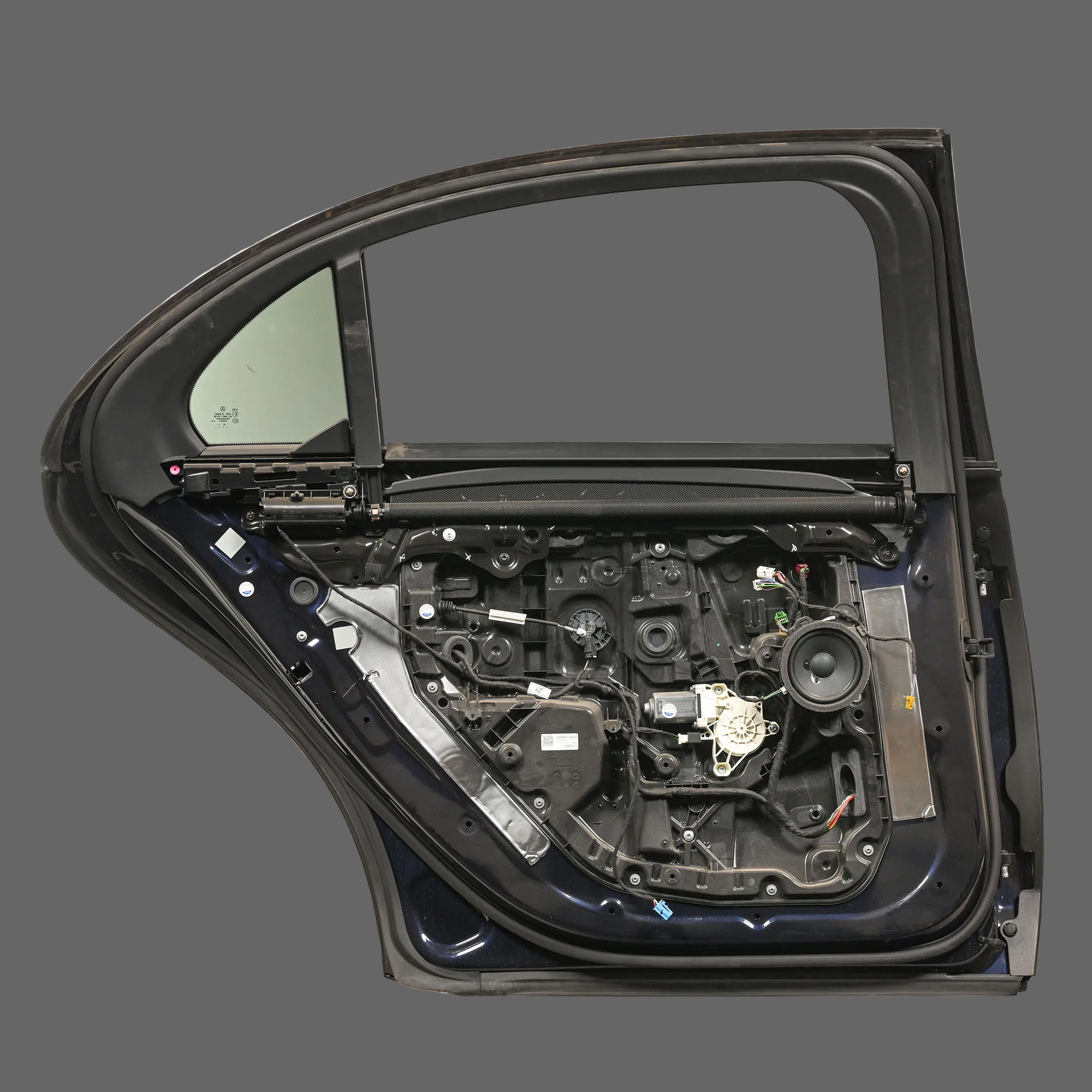 MERCEDES S KLASA W223 DRZWI LEWE TYŁ  A2237300300  KOLOR 595