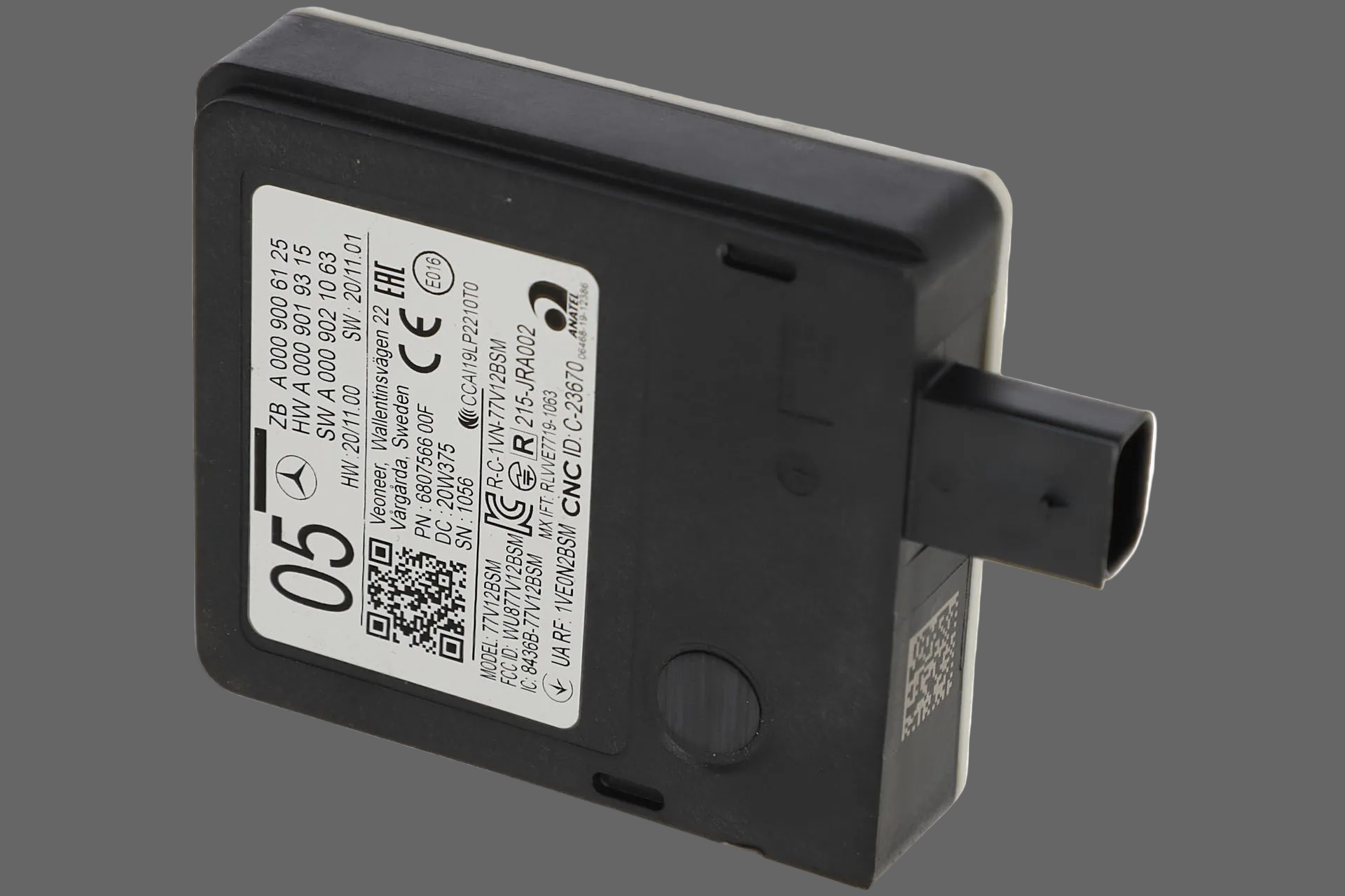 MERCEDES AMG GT X290 CLS C257 RADAR SENSOR CZUJNIK A0009006125