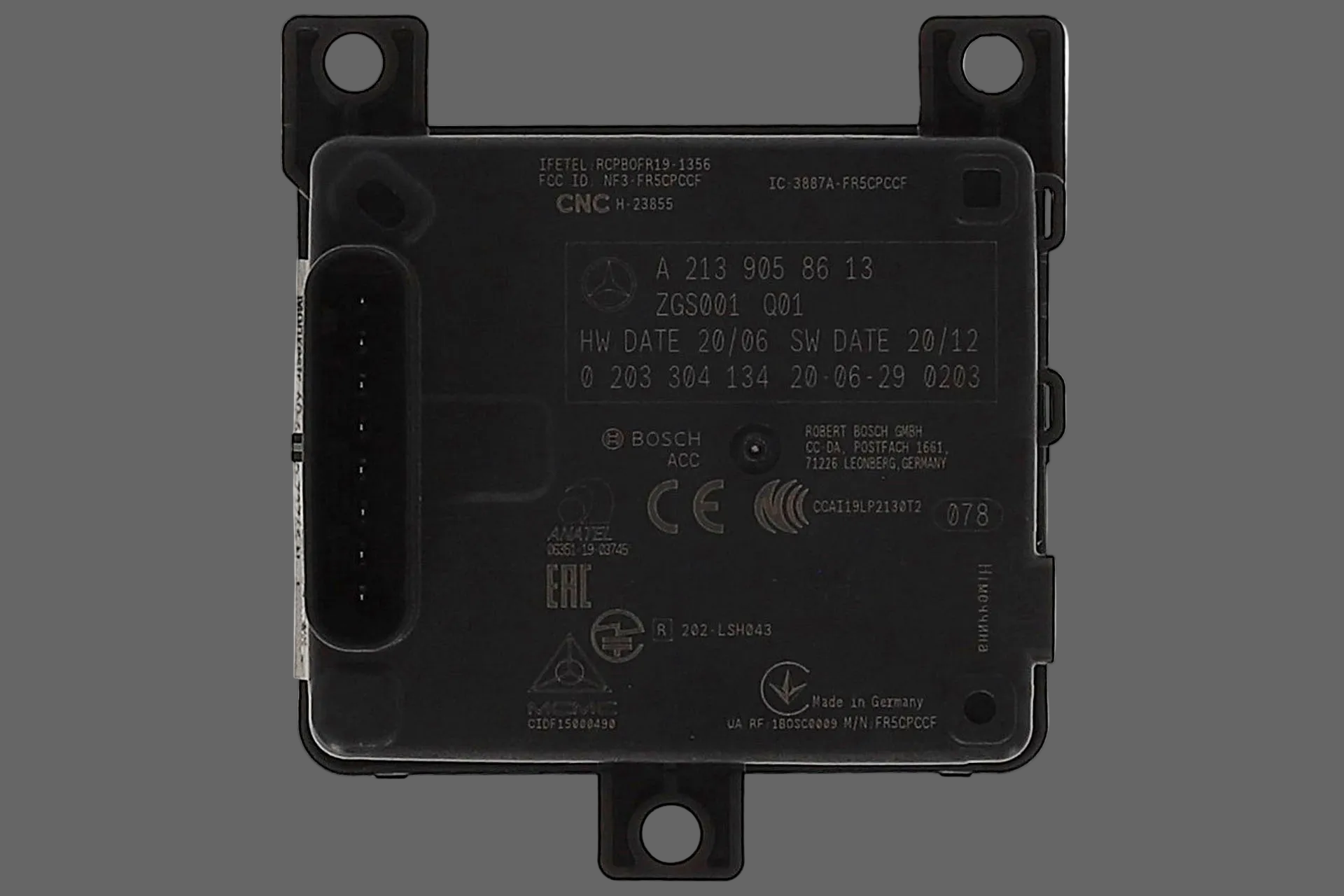 MERCEDES AMG GT X290 CLS C257 RADAR SENSOR CZUJNIK  A2139058613