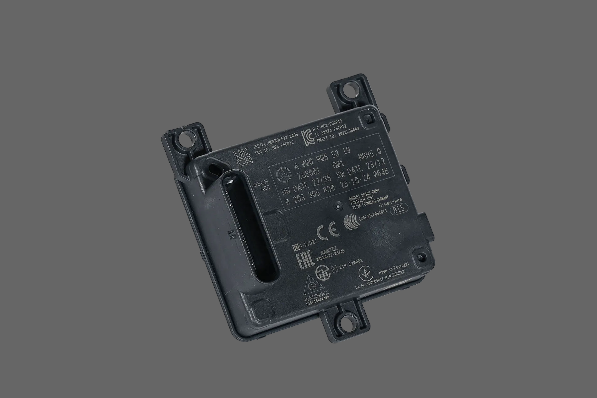 MERCEDES GLS X167 GLE C167 W118 RADAR SENSOR STEROWNIK  A0009055319