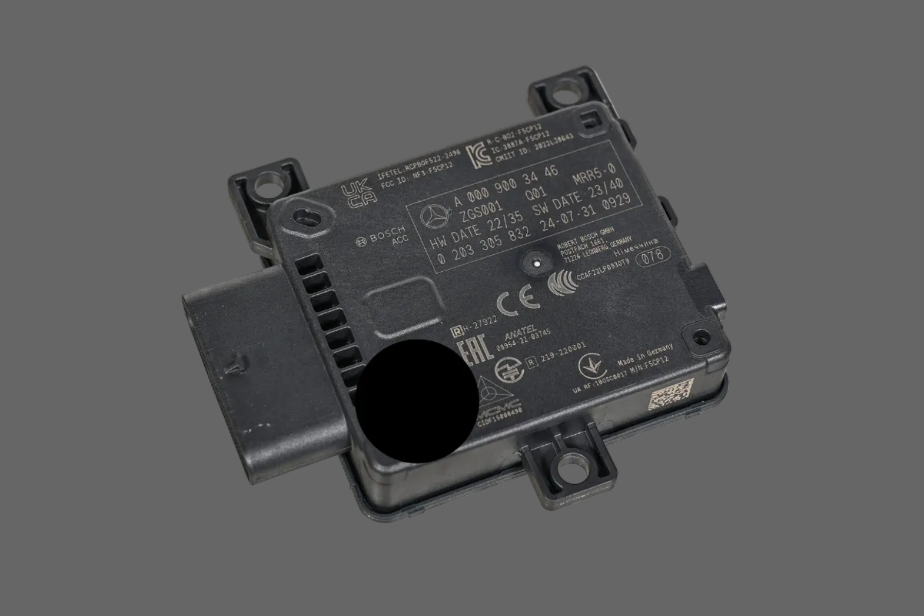 MERCEDES E KLASA W214 CZUJNIK SENSOR RADAR A0009003446