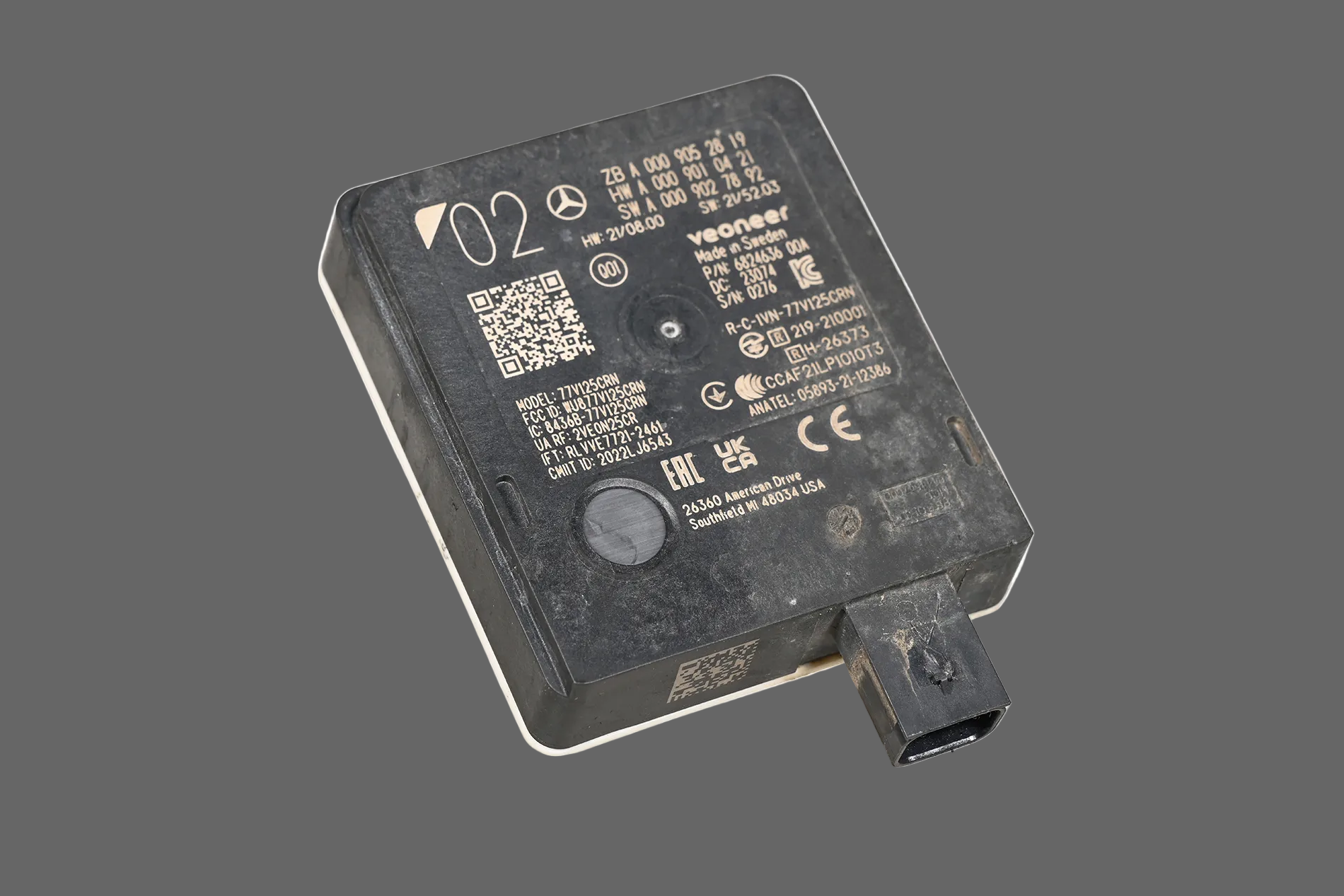 MERCEDES E KLASA W214 CZUJNIK SENSOR RADAR A0009052819
