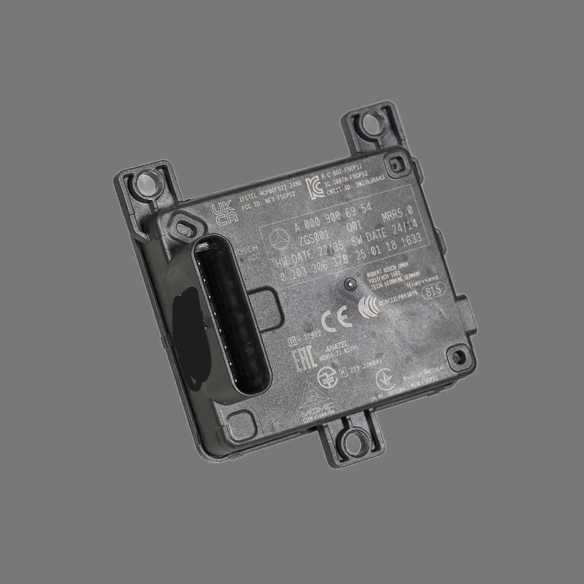 MERCEDES EQB X243 A KLASA W177 CLA W118 EQA H243 RADAR SENSOR A0009006954