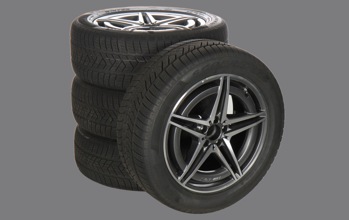 MERCEDES EQC 293 KOŁA FELGI AMG A2934010700 A2934011400 OPONY ZIMOWE 255/50/R19 235/55/R19