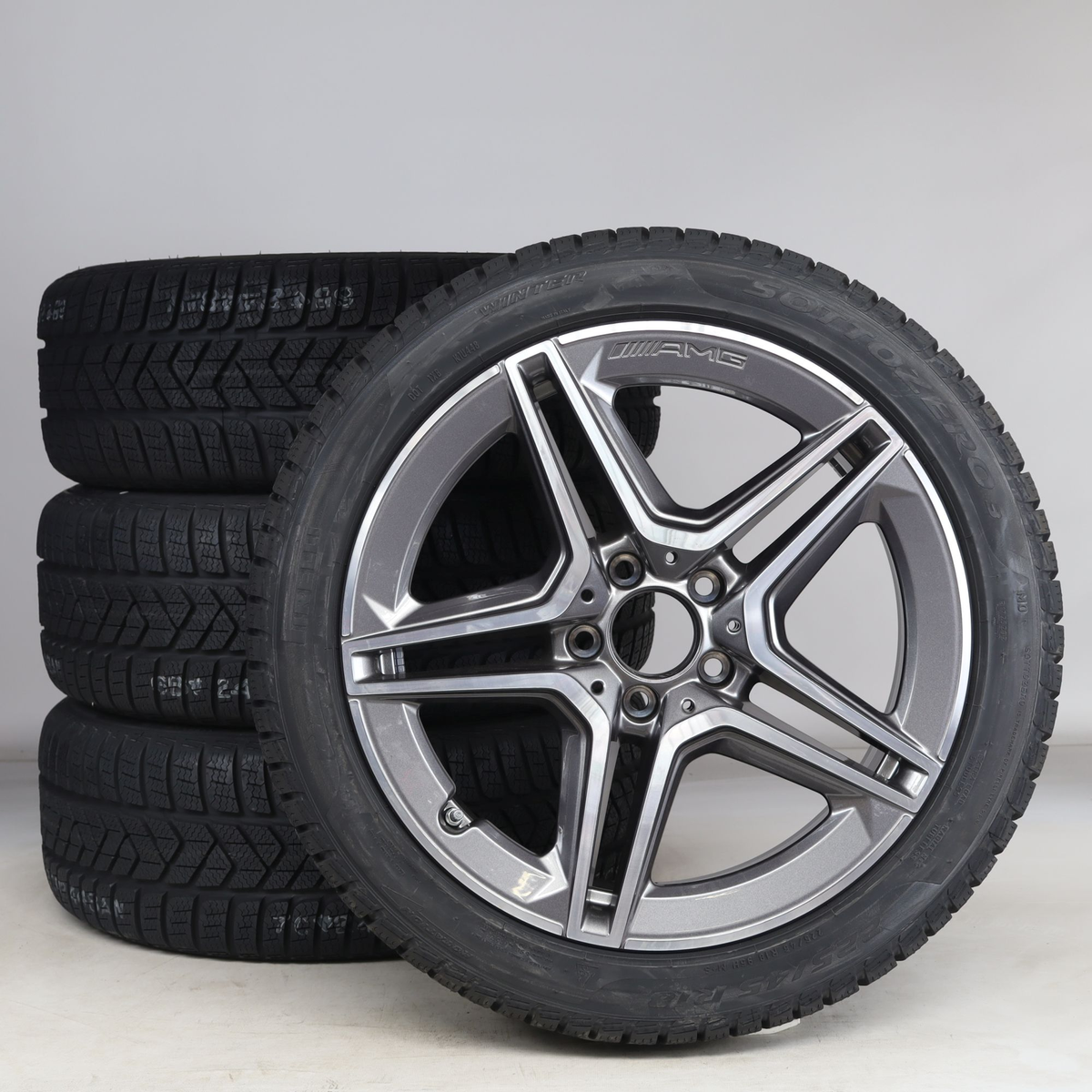 MERCEDES W177 W118 KOŁA FELGI AMG A1774011500 OPONY ZIMOWE 225/45/R18
