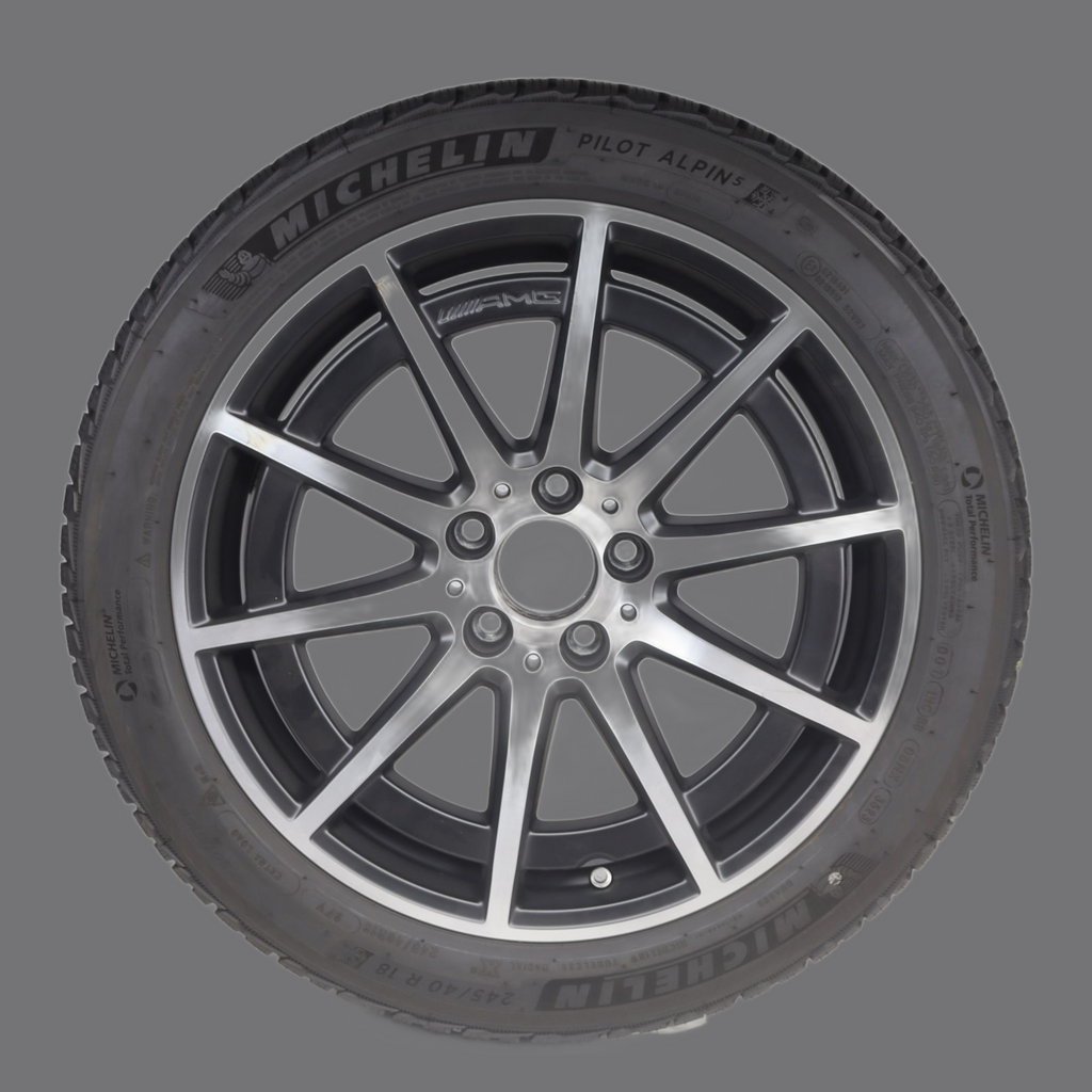MERCEDES CLA W118 KOŁA FELGI AMG A1774012100 OPONY ZIMOWE 245/40/R18