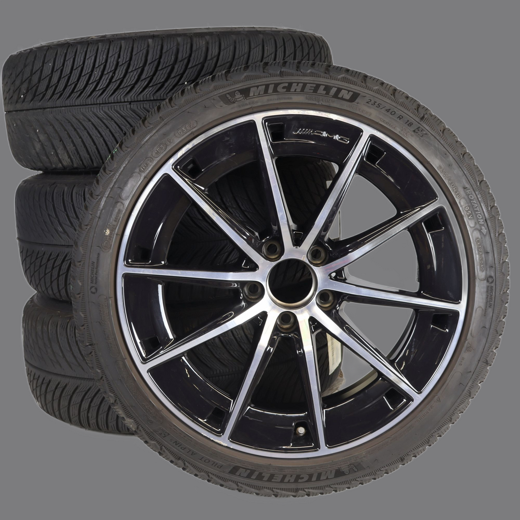 MERCEDES A KLASA W177 KOŁA FELGI AMG A1774014300 OPONY ZIMOWE 235/40/R18