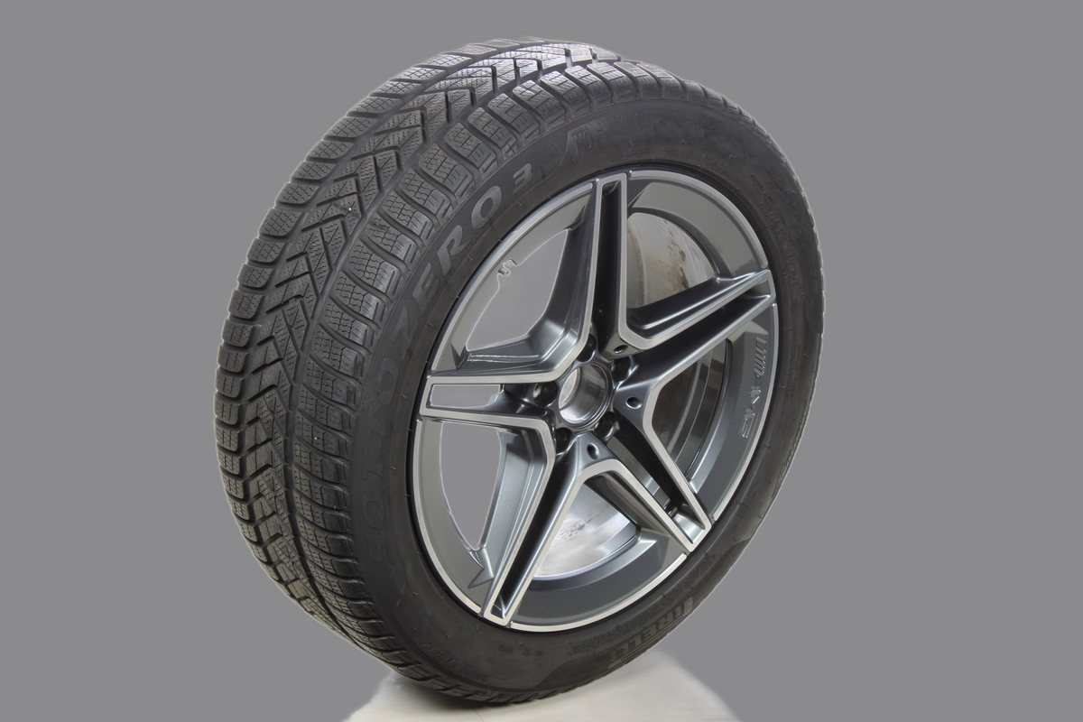 MERCEDES S KLASA W223 KOŁA FELGI AMG A2234011300 OPONY ZIMOWE 255/45/R19